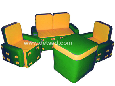 Комплект мебели БАНТИК (желто-зеленый)
