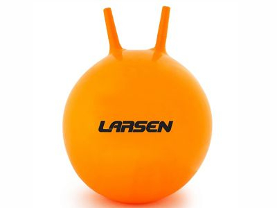 Мяч прыгун Larsen с рожками (46 см)
