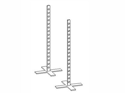 Стойка для Прыжков, 130*50 см , 2 шт, без шнура
