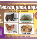 Гнездо, Улей, Нора или Кто где живет?