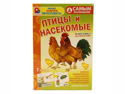 Самым маленьким - Птицы и насекомые