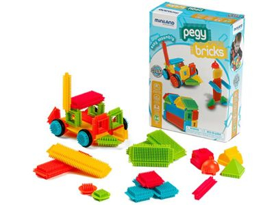 Конструктор игольчатый Pegy Bricks (36 деталей)