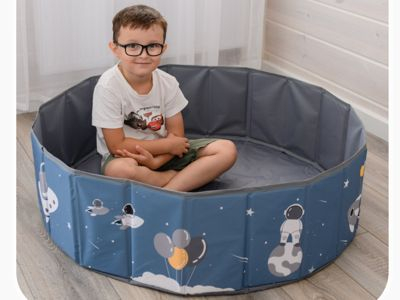 Сухой бассейн UNIX Kids Space Blue (без шариков)