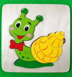 Улитка (картинка пазл)