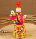 Барыня с ребенком. Филимоновская игрушка