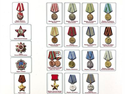 Ордена и медали Великой Отечественной войны