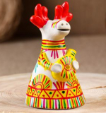 Колокольчик Олень. Филимоновская игрушка