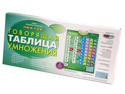  Говорящая Таблица Умножения