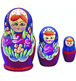 Матрешка расписная ГУАШЬ