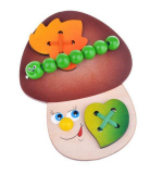 Гриб Боровик - шнуровка