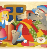 Красная Шапочка (картинка-пазл)