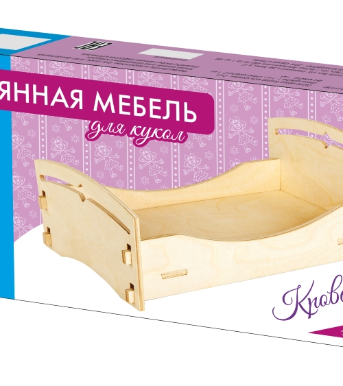 Деревянная мебель для куклы