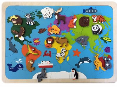 Карта Мира (вкладыши)