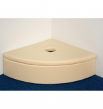 Мягкая угловая тумба под пузырьковую колонну