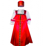 Костюм - Русский народный ХОРОВОДНЫЙ для Девочки