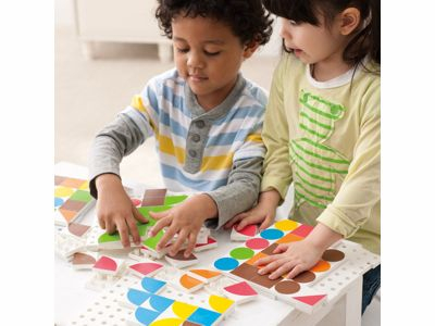 Геометрическая мозаика - пазл 