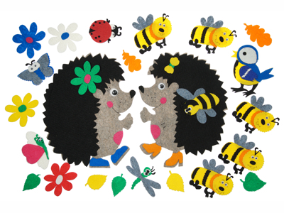 Два ежика без игрового поля 