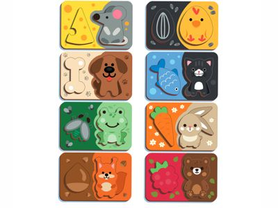 Пазлы из дерева 