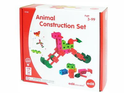 Набор для конструирования. Животные. 170 деталей