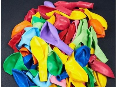 Воздушные шары (100 штук), 25см, цвета МИКС в пакете