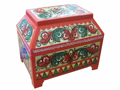  Ларчик / Борецкая роспись