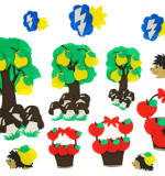 Три дерева с игровым полем (55дет)