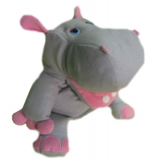 Кукла мягкая БЕГЕМОТИК (логопедическая)