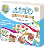 Лото деревянное 