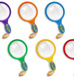 Лупа цветная, 24 см, д=14 см