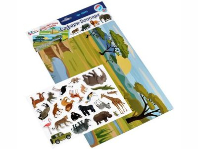 Игра магнитная «Сафари-Зоопарк». 