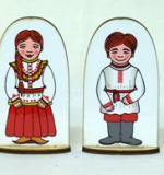 Набор кукол на подставке СЕМЬЯ КАЗАКОВ