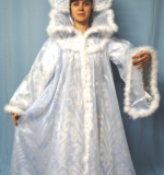 Карнав.костюм - Зима серебро/ для взрослого