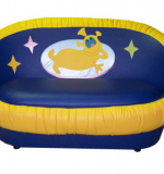 «Космос» диван (сине-желтый)