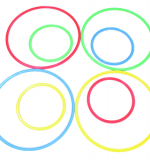 Набор из 8 плоских обручей