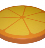 Мат детский АПЕЛЬСИНОВАЯ ДОЛЬКА