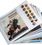 Богатыри Земли Русской. Набор художественных репродукций в папке 32х45 см