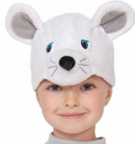 Мышка (маска - шапочка)