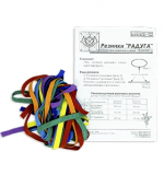 Набор РАДУГА цветные резинки 