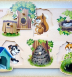 Пазлы вкладыши 