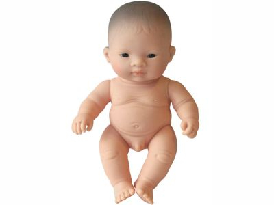 Кукла-карапуз мальчик азиат, 21 см 
