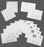 Карточки с заданиями №3 (10шт.) для деревянных неокрашенных кубиков ВТ 112