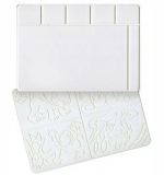 Доска для Пластилина А4 + палитра трафарет