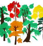 Городские деревья без игрового поля (48 дет)