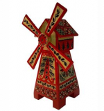  Мельница / Мезенская роспись