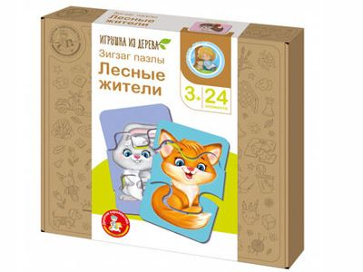 Пазлы из дерева 