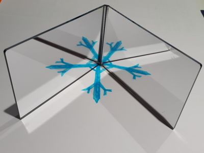 Двойное угловое зеркало