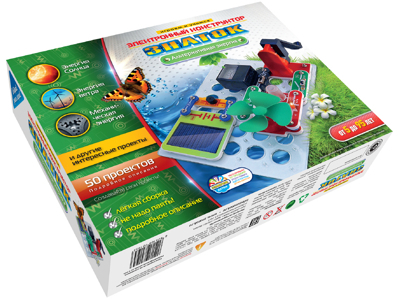 Конструктор ЗНАТОК Альтернативная энергия - Малый 