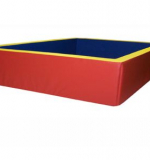 Бассейн сухой прямоугольный, размер: 1,2 х 1,0 м, Н=40см, S=10cм, без шаров