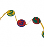  Змейка ШАГАЙКА с цифрами / 5 шт