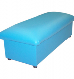 Кушетка без подлокотников МАЛАЯ - голубая